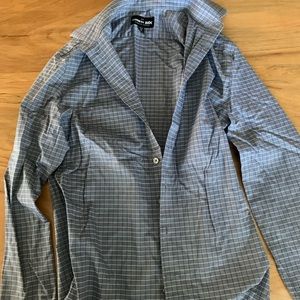 Express mens button down-size XS